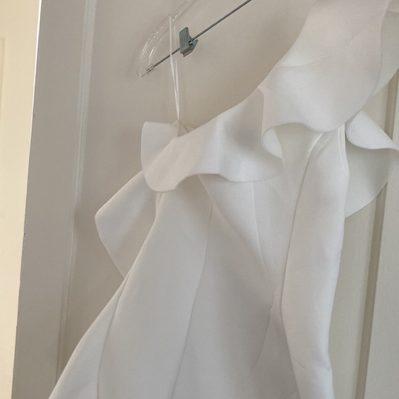 ASOS White One Shoulder Dress - Picture 2 of 5